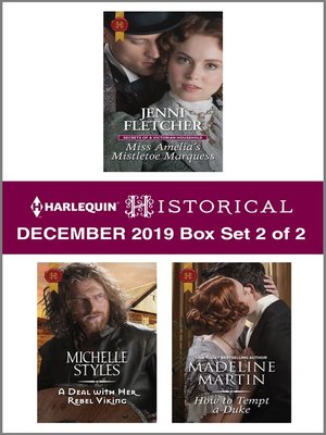 Harlequin Historical December 2019--Box Set 2 of 2 - ebook